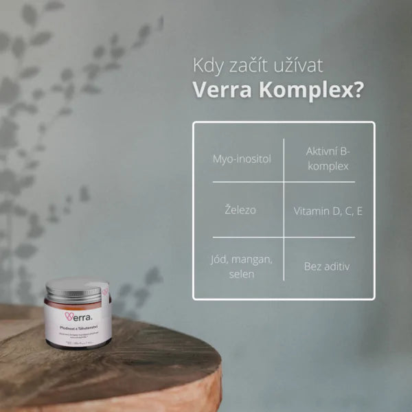 Kdy začít Verra Komplex užívat?
